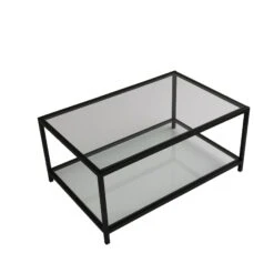 Elegante Salontafel 100% Gehard Glas | Fume Zwart 12 Elegante Salontafel 100% Gehard Glas | Fume Zwart -Emob 552NOS1407 20 207 e182