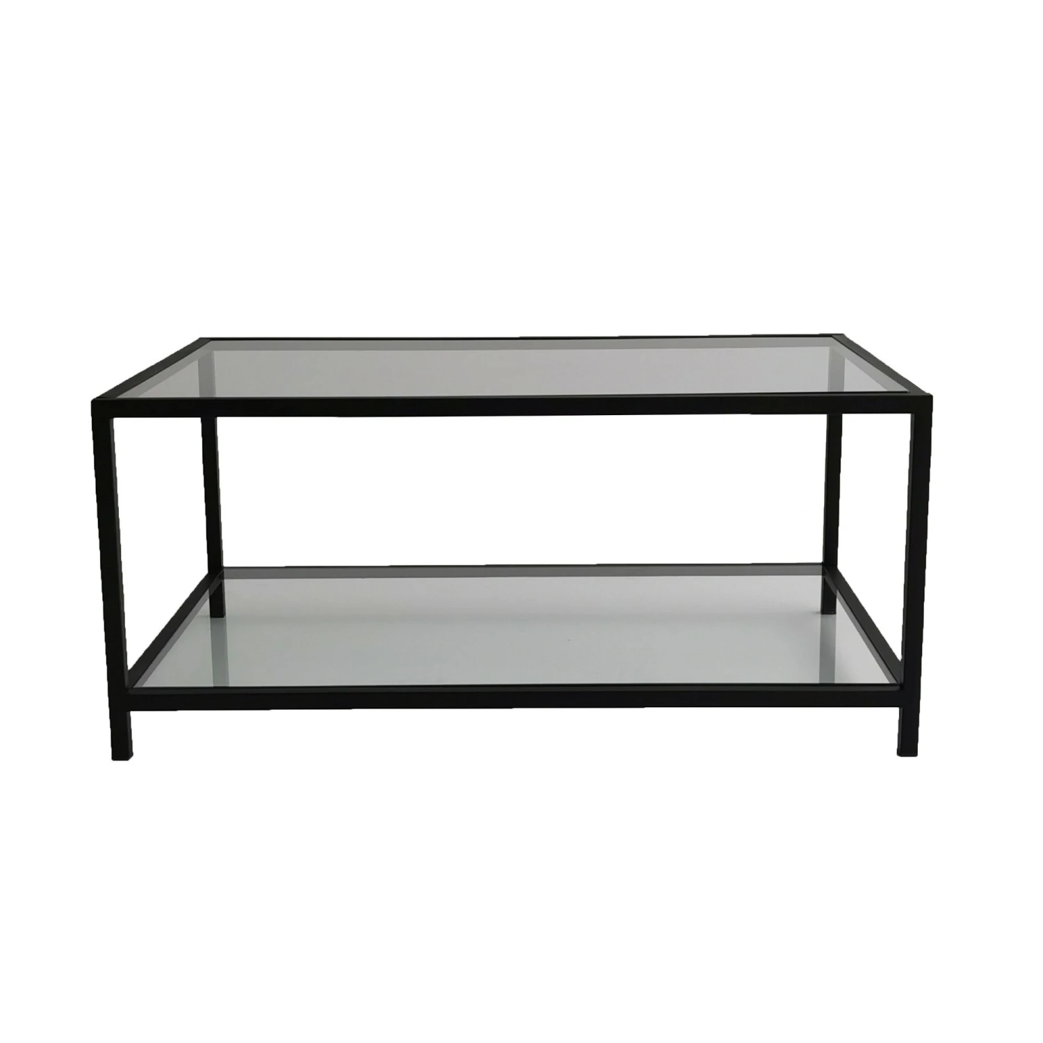Elegante Salontafel 100% Gehard Glas | Fume Zwart 2 Elegante Salontafel 100% Gehard Glas | Fume Zwart - Afbeelding 2