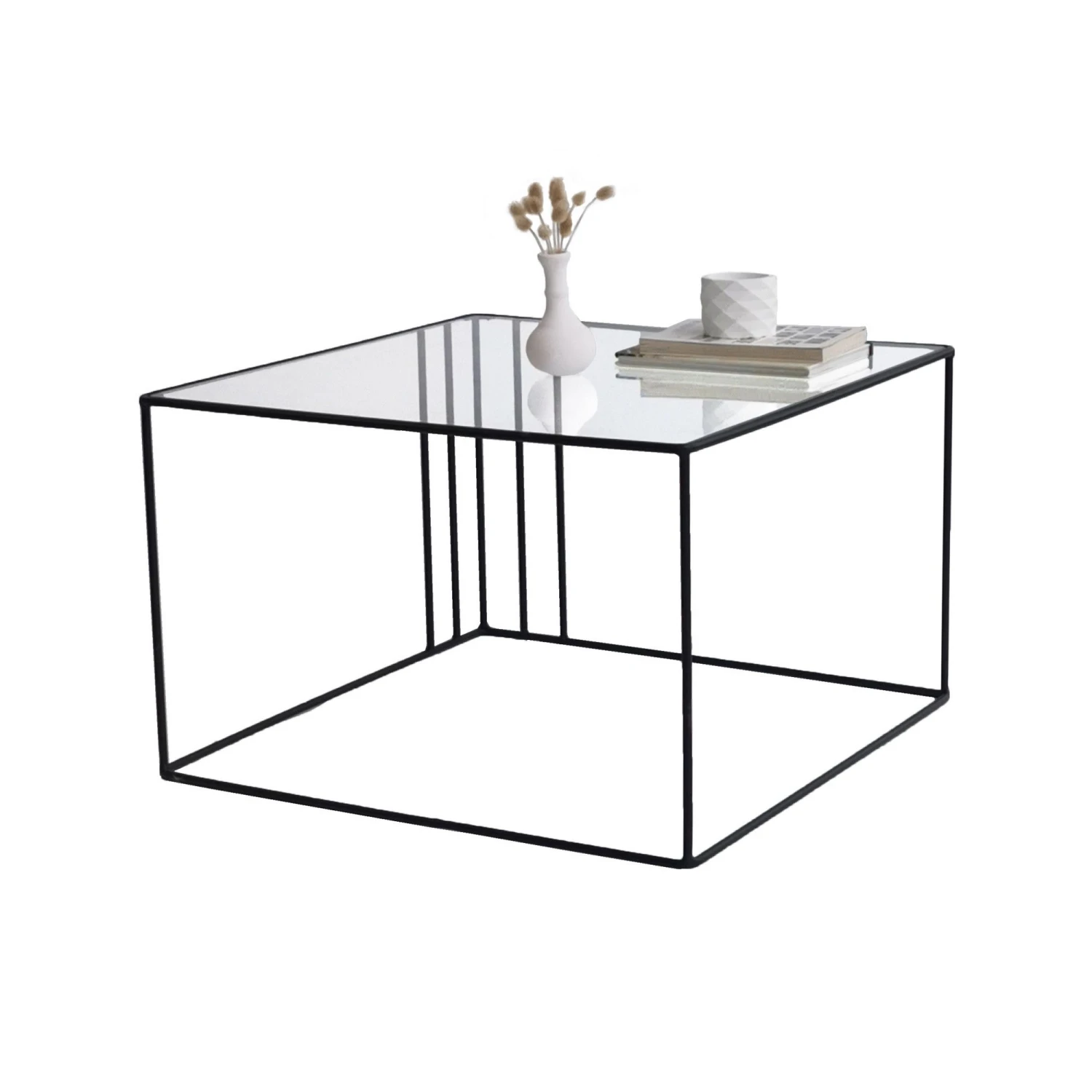 Locelso Salontafel | 100% Gehard Glas | Zwart 5 Locelso Salontafel | 100% Gehard Glas | Zwart - Afbeelding 5