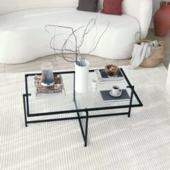 Locelso Salontafel | Gehard Glas | Metalen Poten | Zwart 17 Locelso Salontafel | Gehard Glas | Metalen Poten | Zwart -Emob 552NOS1429 20 209 ac4b