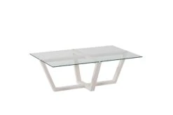 Locelso Salontafel | 100% Glas En Dennenhouten Frame | 105x35x65cm | Wit 8 Locelso Salontafel | 100% Glas En Dennenhouten Frame | 105x35x65cm | Wit -Emob 552NOS1453 20 205 37af