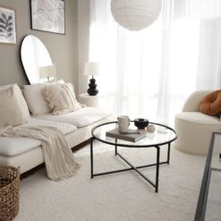 Locelso Salontafel | 100% Gehard Glas | Mat Zwart -Emob 552NOS2220 20 202 b912