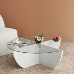 Locelso Salontafel | 100% Gehard Glas | 100% Gemelamineerd Frame 16 Locelso Salontafel | 100% Gehard Glas | 100% Gemelamineerd Frame -Emob 552NOS2237 20 205 7723