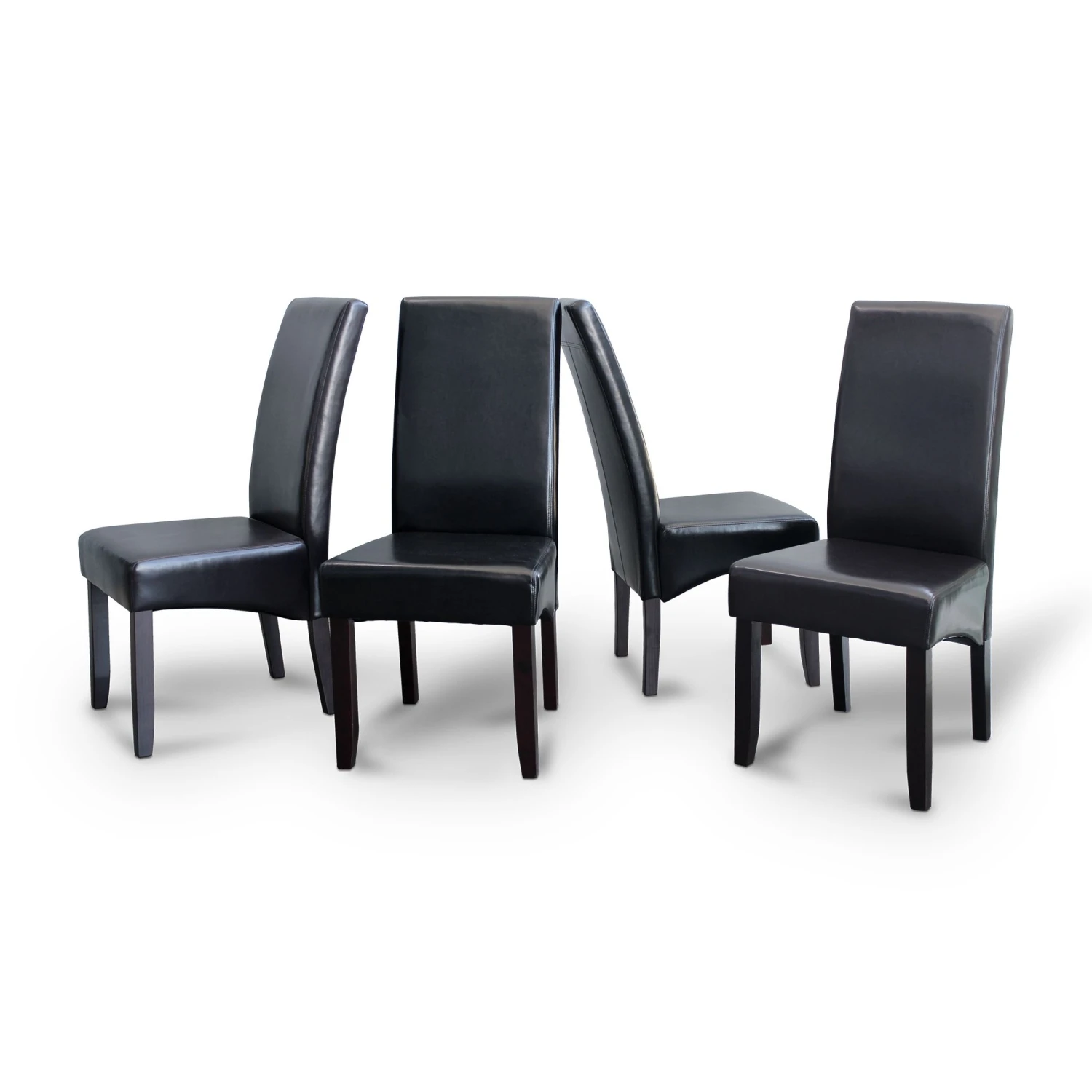 Stoel Sirine - Zwart 3 Stoel Sirine - Zwart - Afbeelding 3