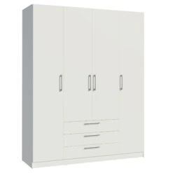 Kledingkast Tarn | 160 X 52 X 200 Cm | Wit