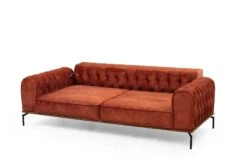 Stijlvolle 3-zits Slaapbank | Comfort En Uniek Ontwerp | Oranje -Emob 560ARE1338 20 207 7558