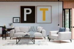 Wing Chair | Modern En Stijlvol | Licht Grijs | Beukenhouten Frame 11 Wing Chair | Modern En Stijlvol | Licht Grijs | Beukenhouten Frame -Emob 560ARE1716 20 202 4059