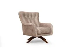 Artie Wing Chair | Beukenhouten Frame | Crèmekleur -Emob 560ARE1723 20 203 7037