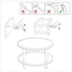 Dora Salontafel | 100% Melamine Gecoat | Atlantic Pine 7 Dora Salontafel | 100% Melamine Gecoat | Atlantic Pine -Emob 688DRA1301 20 204 63a2
