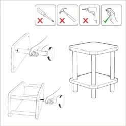 Dora Bijzettafel | 100% Melamine | Zwart Atlantisch Pijnboom 7 Dora Bijzettafel | 100% Melamine | Zwart Atlantisch Pijnboom -Emob 688DRA1305 20 204 c0c8