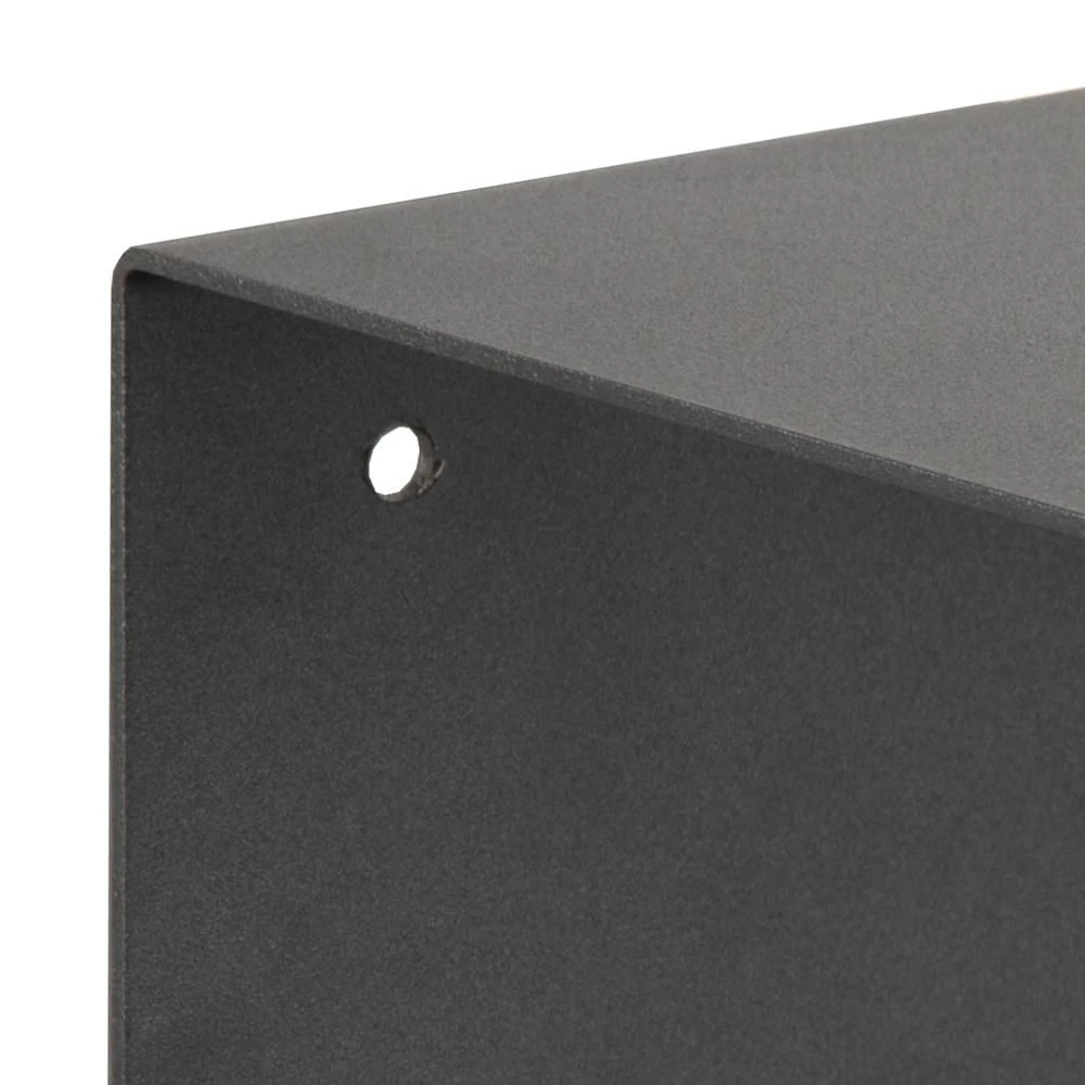 Wandplank Jolie 2 Legplanken - Zwart 7 Wandplank Jolie 2 Legplanken - Zwart - Afbeelding 7