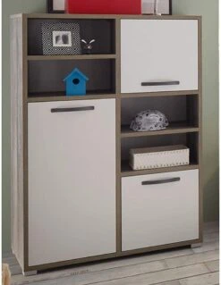 Commode Petrus 96cm Met 3 Deuren - Wit/drijfhout 7 Commode Petrus 96cm Met 3 Deuren - Wit/drijfhout -Emob 71oqV PHHIL. AC SL1500 4927