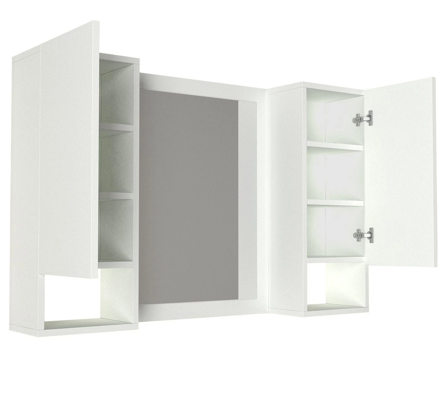 Furny Home Badkamermeubel | 100% Melamine Gecoat | Wit | 18mm Dikte 3 Furny Home Badkamermeubel | 100% Melamine Gecoat | Wit | 18mm Dikte - Afbeelding 3