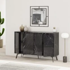Houten Console Mode 123cm | Melamine Coating | Bendir -Emob 776HMS2505 20 202 2fee