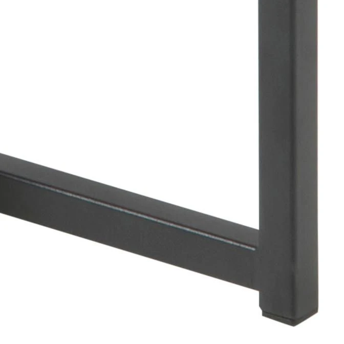 Set Van 2 Bijzettafeltjes Seaford - Zwart/wilde Eik 2 Set Van 2 Bijzettafeltjes Seaford - Zwart/wilde Eik - Afbeelding 2