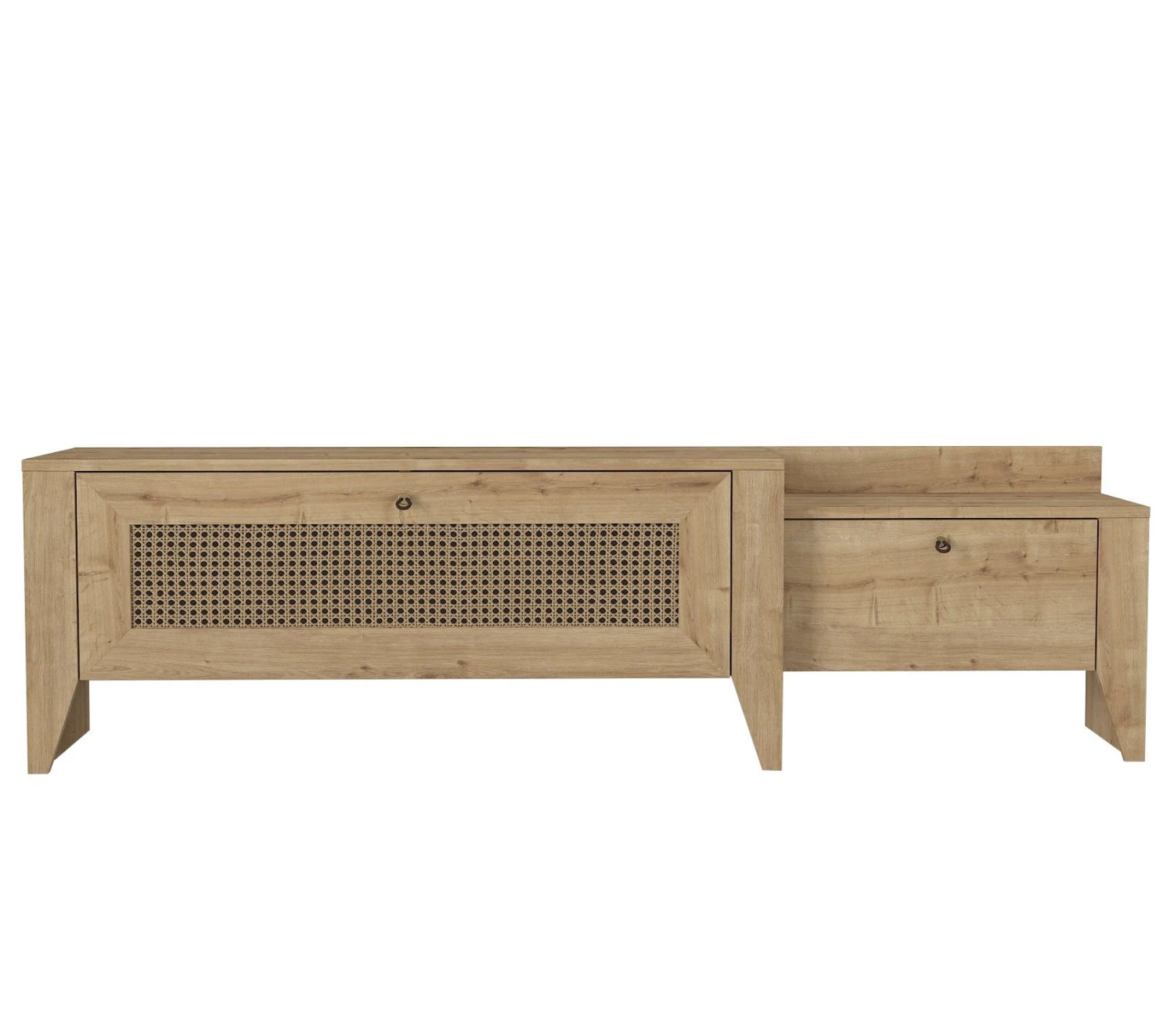 Tera Home TV Staan | Eiken | 180 Cm X 50 Cm X 35 Cm 5 Tera Home TV Staan | Eiken | 180 Cm X 50 Cm X 35 Cm - Afbeelding 5