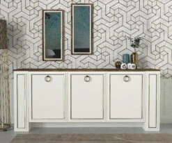 Tera Home Console | 100% Melamine Gecoat Board | 18mm Dikte | Lydia Wit