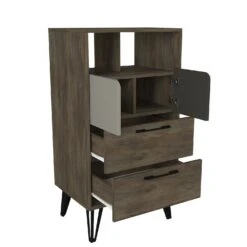 Dressoir Tera Home | 60 X 45 X 113 Cm | Grey Anthracite Walnut -Emob 804TRH3538 20 205 5534