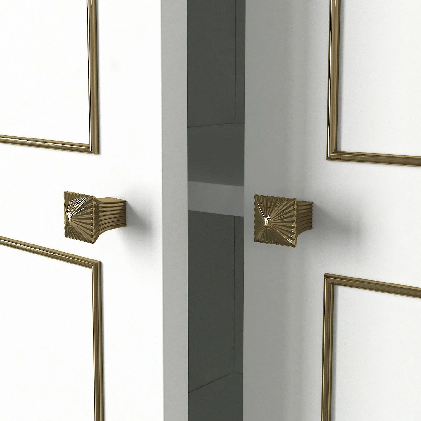 Talon Garderobekast | 100% Melaminecoating Van 18 Mm Dik | 70 X 194 X 47 Cm | Kleur: Witgoud 2 Talon Garderobekast | 100% Melaminecoating Van 18 Mm Dik | 70 X 194 X 47 Cm | Kleur: Witgoud - Afbeelding 2