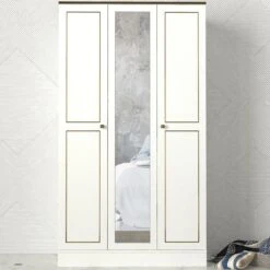 Talon Garderobe | 105 X 194 X 47 Cm |18mm 100% Melaminecoating | Witgoud -Emob 804TRH3903 2 31a1