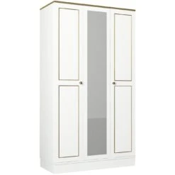 Talon Garderobe | 105 X 194 X 47 Cm |18mm 100% Melaminecoating | Witgoud -Emob 804TRH3903 4 be3a