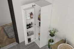 Tera Home Badkamermeubel | Multifunctioneel 1-deurs | Wit -Emob 804TRH4901 3 947d