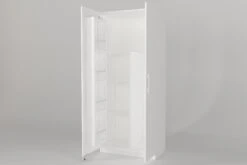 Tera Home Badkamerkast | Multifunctioneel Met 2 Deuren | Extra Opslag | 44 X 75 X 180 Cm | Wit -Emob 804TRH4902 20 206 312f