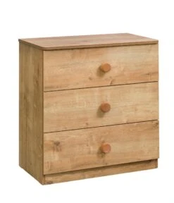 Ladekast | Melaminecoating Met Spaanplaat Van 18 Mm Dik | 3 Lades | Zachtsluitend | Baby- En Kindervriendelijk -Emob 813CLK3414 20 202 c4b0