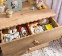 Ladekast | Melaminecoating Met Spaanplaat Van 18 Mm Dik | 3 Lades | Zachtsluitend | Baby- En Kindervriendelijk -Emob 813CLK3414 20 205 b569