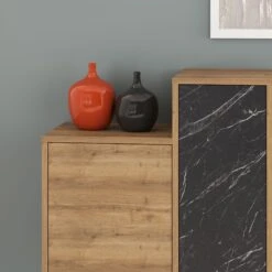 Modern Eiken Antraciet Console 160cm | 18mm 100% Melamine Gecoat 9 Modern Eiken Antraciet Console 160cm | 18mm 100% Melamine Gecoat -Emob 855DTE4223 20 204 61d2