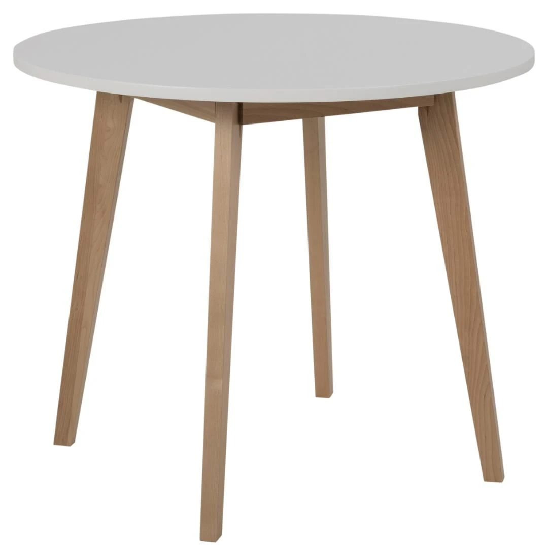 Eettafel Ramon ø90cm - Wit 9 Eettafel Ramon ø90cm - Wit - Afbeelding 9
