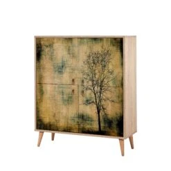 Multifunctionele Kast Vella | MELAMINE | 18mm | Haagbeukenhouten Poten -Emob 863SPH3934 20 205 bb31