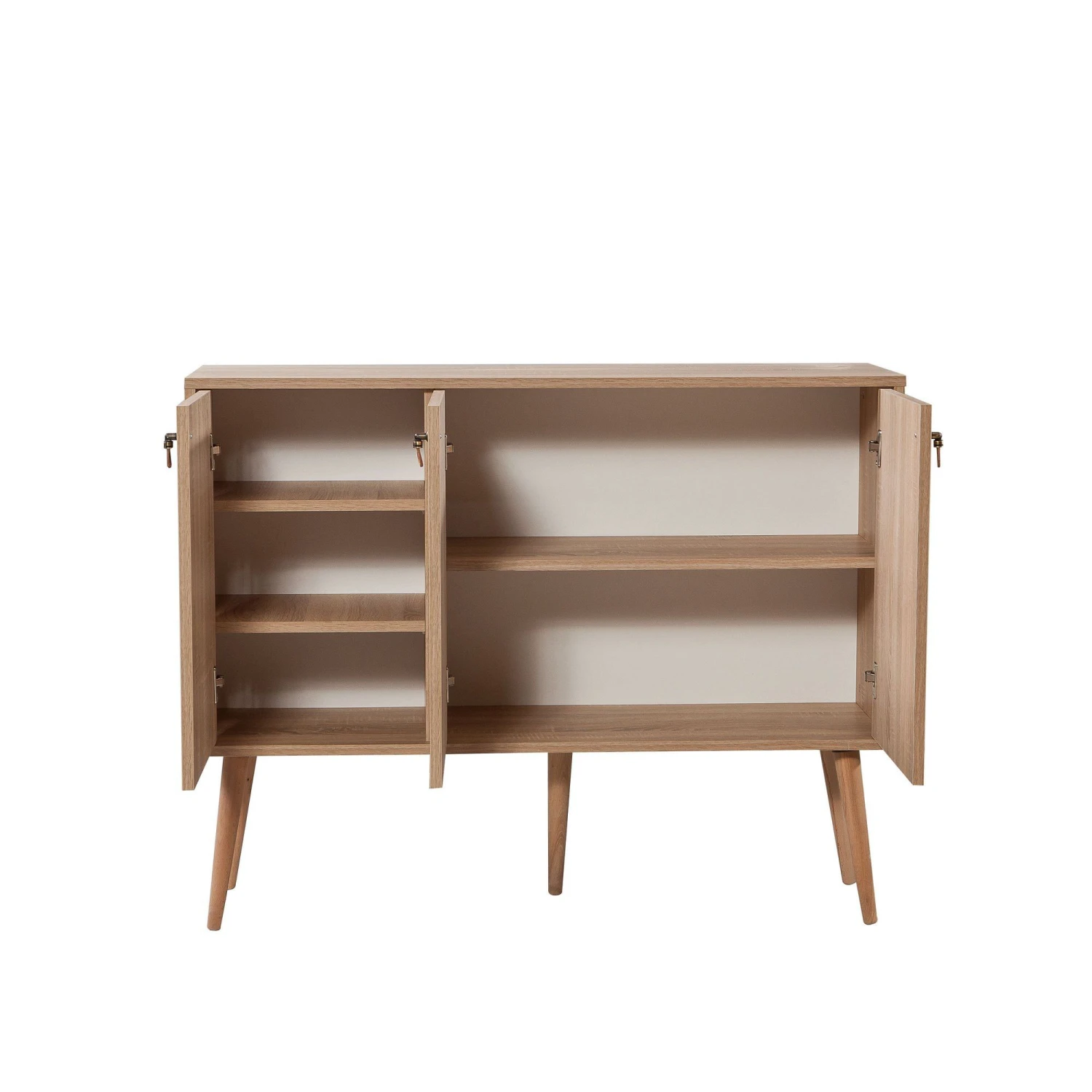 Vella Console | 100% Gemelamineerd | 18 Mm Dikte | Haagbeuken Poten 3 Vella Console | 100% Gemelamineerd | 18 Mm Dikte | Haagbeuken Poten - Afbeelding 3