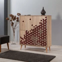 Vella Multifunctionele Kast 100% Melamine | Eik