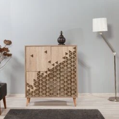 Multifunctionele Kast Vella - 18mm Melamine | Sonoma Eik -Emob 863SPH3947 20 202 080d