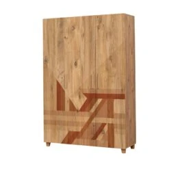 Garderobekast Vella - 18mm Melamine Coating - Atlantic Pine 6 Garderobekast Vella - 18mm Melamine Coating - Atlantic Pine -Emob 863SPH4233 20 202 bdd6