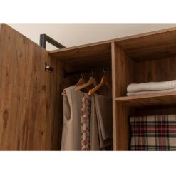 Garderobekast Sapphire | 100% Gemelamineerd | 104x225x52 Cm | Atlantic Pine -Emob 863SPH5449 20 207 968d