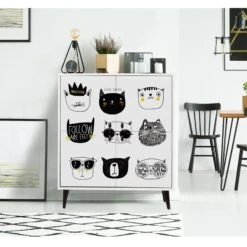 Vella Multifunctionele Kast, 100% Gemelamineerd, 18 Mm Dik, Poten Van Haagbeuk -Emob 869VEL3986 20 202 a6ca