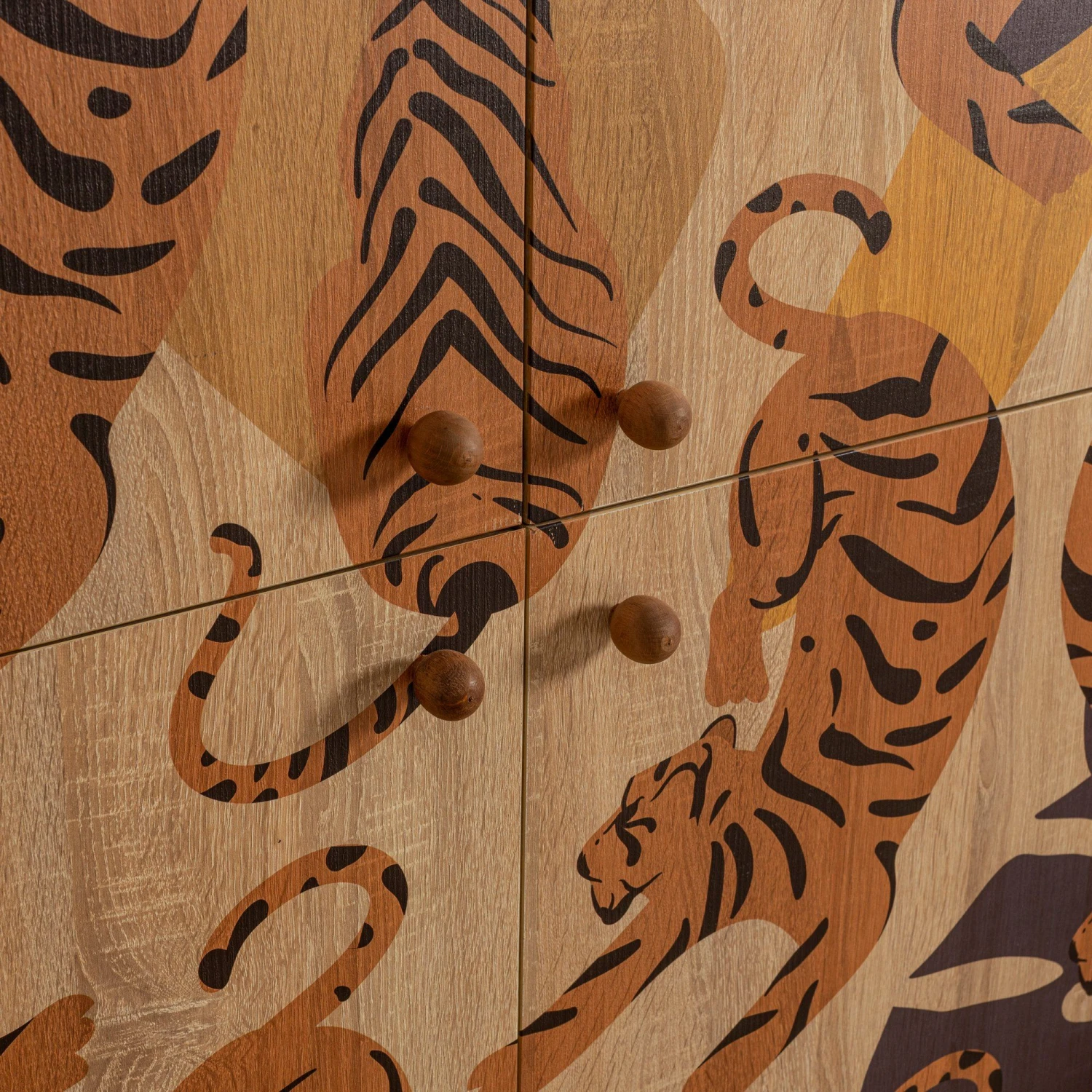 Multifunctionele Kast Vella | 18 Mm Melamine | Houten Poten | UV-coating 8 Multifunctionele Kast Vella | 18 Mm Melamine | Houten Poten | UV-coating - Afbeelding 8