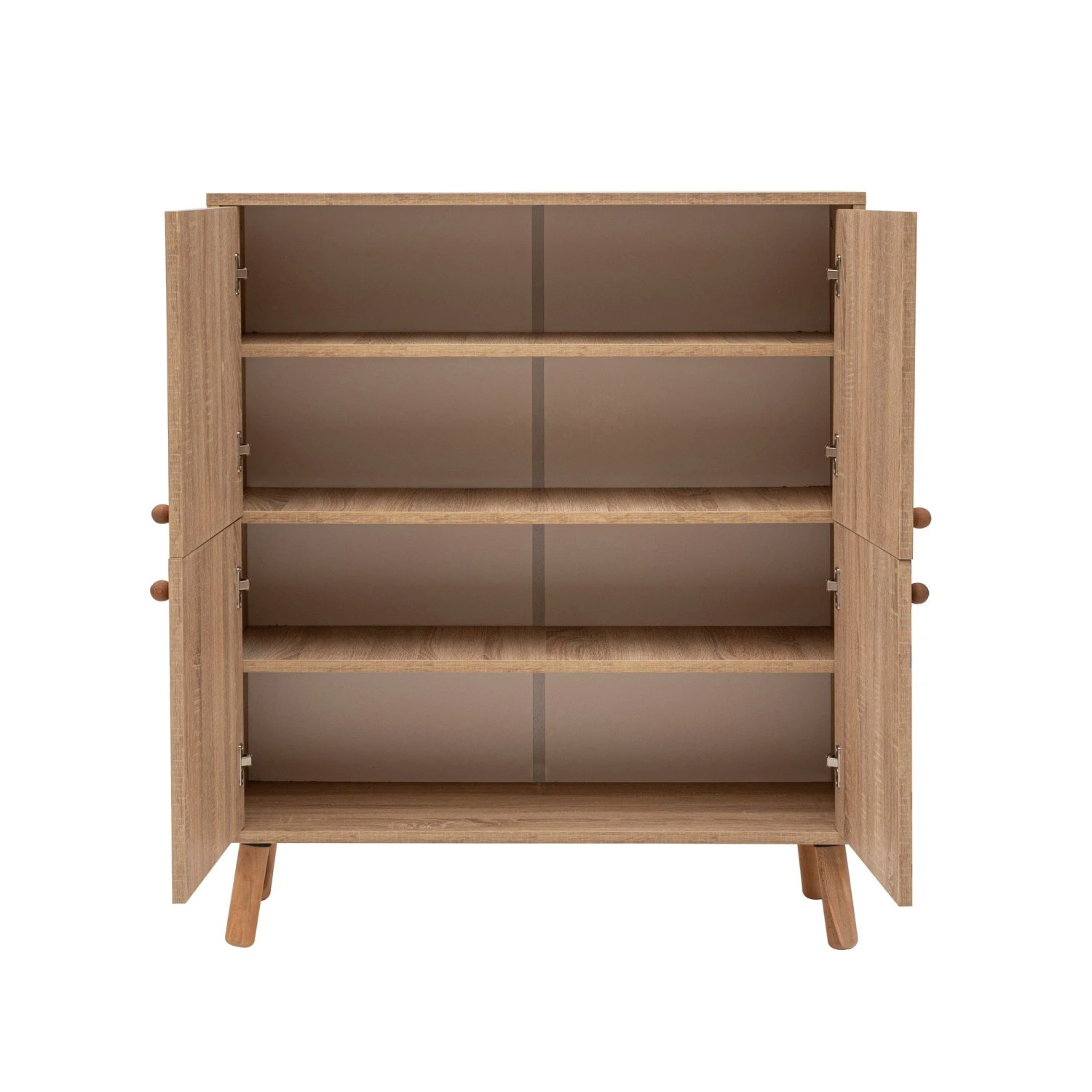 Multifunctionele Kast Vella | 18 Mm Melamine | Houten Poten | UV-coating 5 Multifunctionele Kast Vella | 18 Mm Melamine | Houten Poten | UV-coating - Afbeelding 5