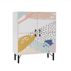 Vella Multifunctionele Kast | 18 Mm Dik | Metalen Poten | UV-coating 12 Vella Multifunctionele Kast | 18 Mm Dik | Metalen Poten | UV-coating -Emob 869VEL4524 20 206 a368