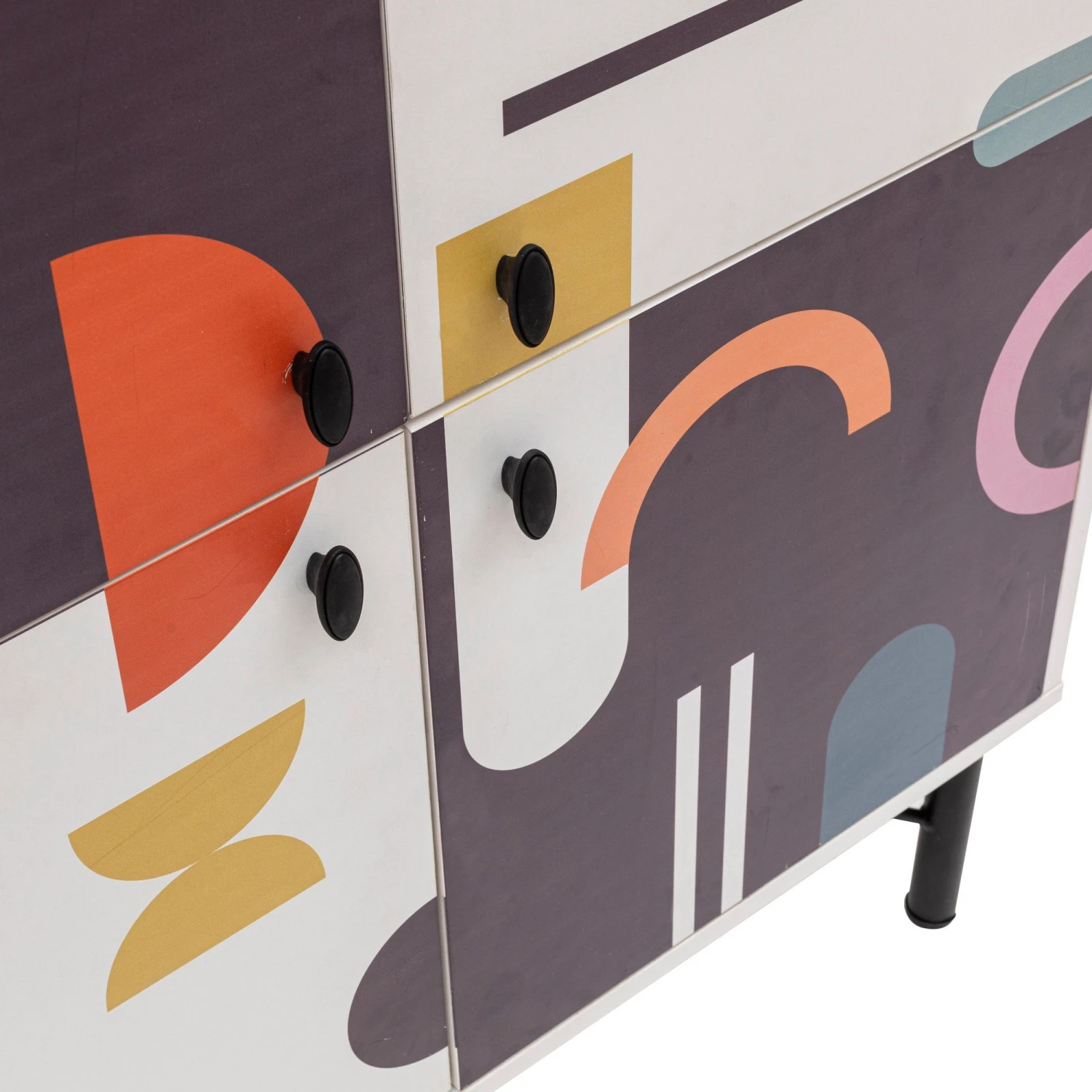 Multifunctionele Kast Vella | 18 Mm Melamine Coating | Metalen Poten | UV-coating 7 Multifunctionele Kast Vella | 18 Mm Melamine Coating | Metalen Poten | UV-coating - Afbeelding 7