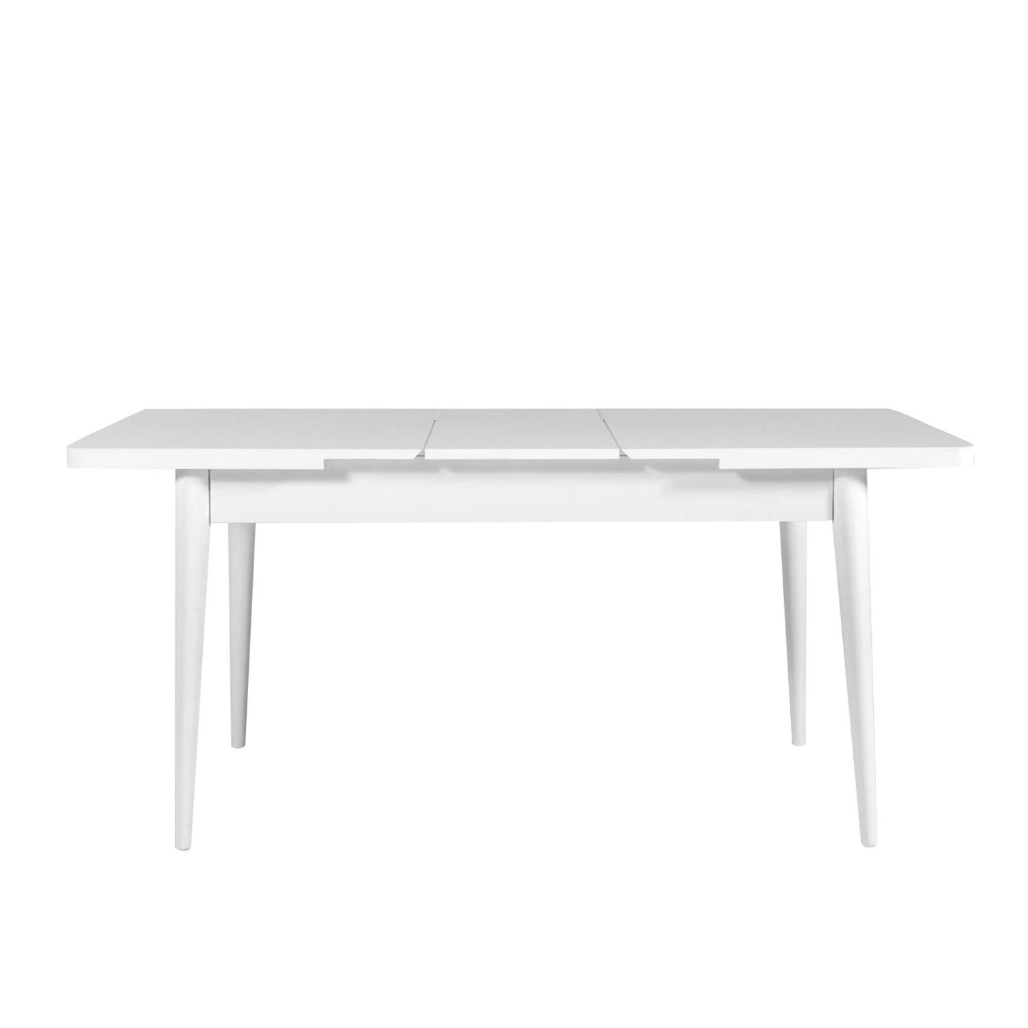 Vella Eettafel | 100% Melamine | 18 Mm Dikte | Haagbeuken Poten | Wit 2 Vella Eettafel | 100% Melamine | 18 Mm Dikte | Haagbeuken Poten | Wit - Afbeelding 2