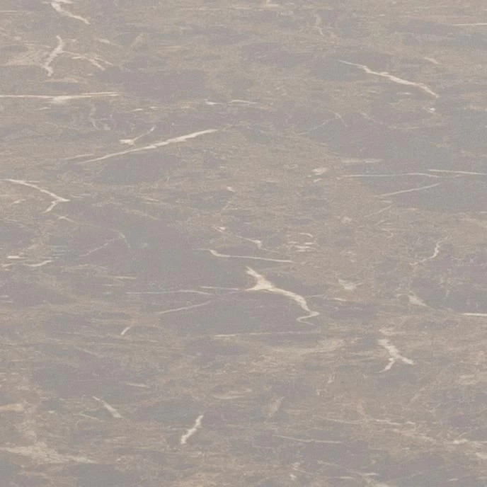 Eettafel Amanda Ø110 - Bruin Marmer/zwart 2 Eettafel Amanda Ø110 - Bruin Marmer/zwart - Afbeelding 2