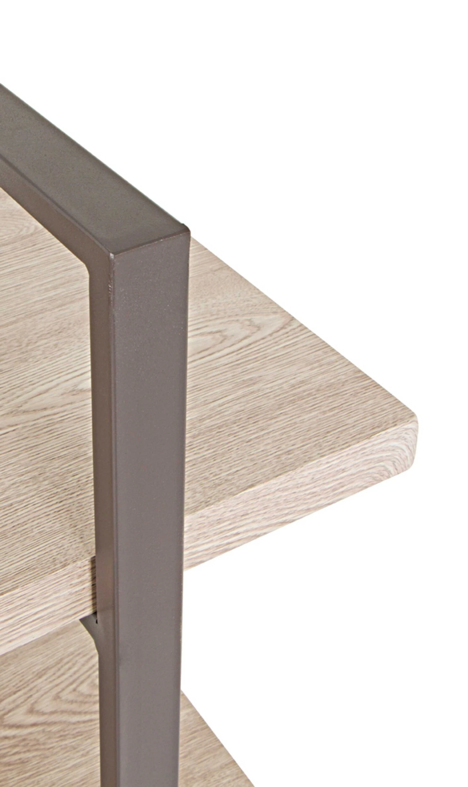 Wandrek Friso 105cm, 4 Planken - Bruin/eik Decor 3 Wandrek Friso 105cm, 4 Planken - Bruin/eik Decor - Afbeelding 3