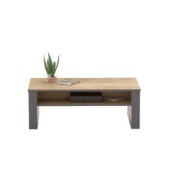 Elegante Eiken Donkergrijze Salontafel -Emob 875ZNA2807 20 202 ac41