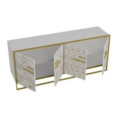 Dressoir Lucé-wit Marmer/goud -Emob 875ZNA3512 20 204 a583