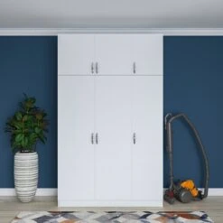 Locelso Garderobekast | 100% Gemelamineerd | Wit