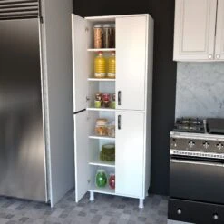 Locelso Multifunctionele Kast | 18mm Melamine | Wit -Emob 893RAN4535 20 203 ec0c