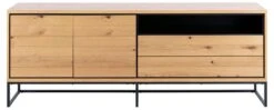 Dressoir Delaro 198cm, 2 Deuren & 2 Lades - Massief Eikenhout 15 Dressoir Delaro 198cm, 2 Deuren & 2 Lades - Massief Eikenhout -Emob 8E1BB489 E36F 4FCD 8E53 9C56FD950309 32c9